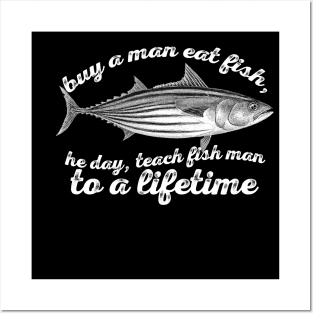 Buy A Man Eat Fish Posters and Art